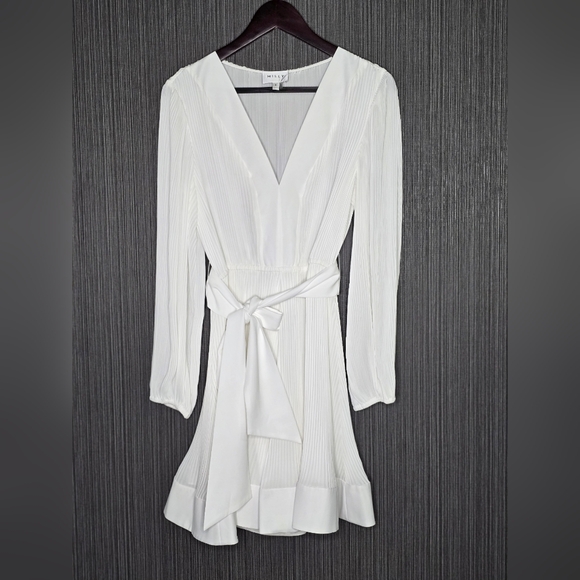 chinese dress ladies Liv Pleated Dress in Wine main image 1